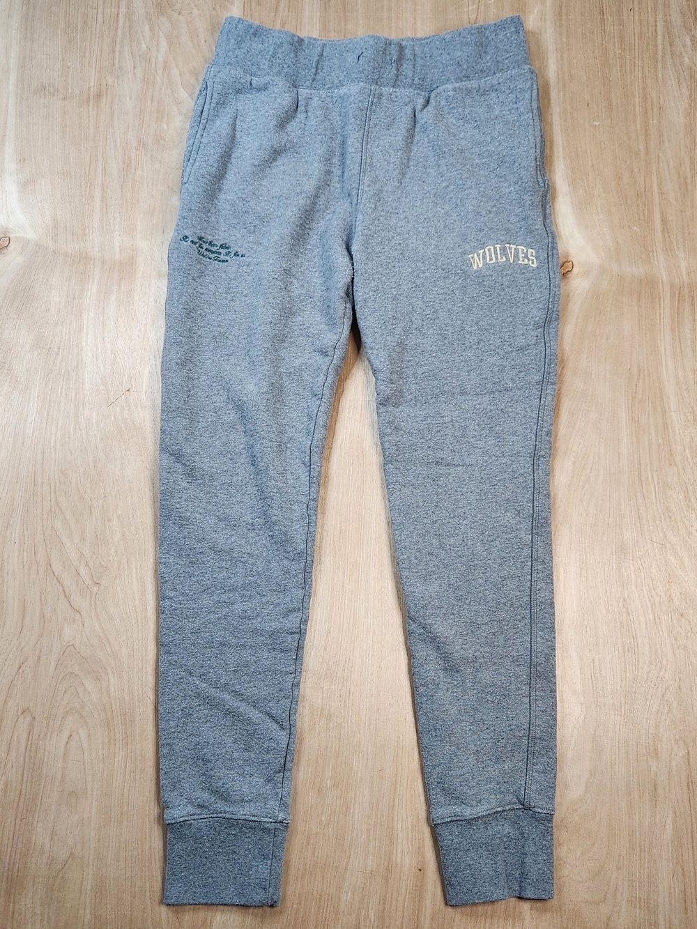 Darc Sport Wolves Gray Jogger Fleece Lined Sweatpants Mens M